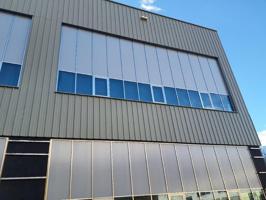 BVH- Liebherr Werk Telfs - Produkt PC-Stegplatte 400 m2  Multiclear 11 - Fach 25 mm opal