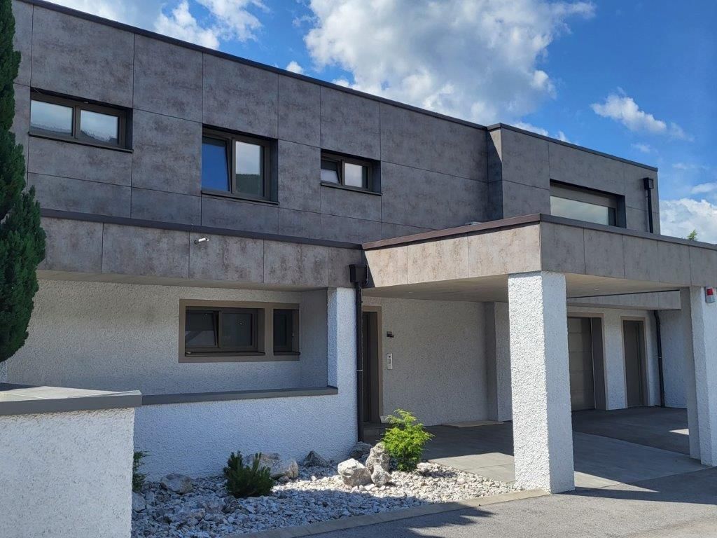 BVH-Wohnhaus - HPL MAX Exterieur 8 mm - Dekore 0793 Patina Tin