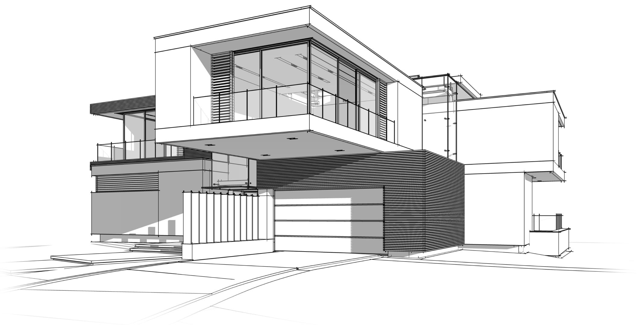 Gebäude Illustration